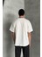 Erkek %100 Pamuk Oversize Basic T-Shirt 5