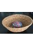 Bambu Oval Sepet & Mandala Desen Metal Kutu Mum 3