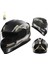Kask Erkek Dört Mevsim Motosiklet Tam Kask Motosiklet Kadın Kış Sıcak Bisiklet Çift Ayna Güvenlik Kask (Yurt Dışından) 1