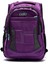 Lise ve Ortaokul Için Okul Çantası- Çok Cepli Su Geçirmez Kumaş MYP8755 Mor 1