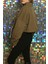 Kadın Trend Kısa Crop Sweatshirt 5