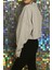 Kadın Trend Kısa Crop Sweatshirt 2