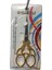 Nakış Makası Altın Saplı Dekoratif Makas YBL-074 Model 2 1