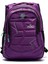 Lise ve Ortaokul Için Okul Çantası- Çok Cepli Su Geçirmez Kumaş MYP8765 Mor 1