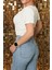 Kadın Esnek Crop Body Dvn 4