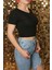 Kadın Esnek Crop Body Dvn 3