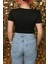 Kadın Esnek Crop Body Dvn 5