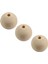 30X Doğal Top Ahşap Ara Boncuk 25MM(1 Inç) -Mücevher Yapımı Bulgular, Dıy El Sanatları Renk (Yurt Dışından) 4