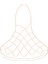 Kadın Boyundan Bağlı Bluz Örgü Vücut Zinciri Bralette Bikini Sütyen Kolyeler Stomachers (Altın) (Yurt Dışından) 1