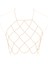 Kadın Boyundan Bağlı Bluz Örgü Vücut Zinciri Bralette Bikini Sütyen Kolyeler Stomachers (Altın) (Yurt Dışından) 2