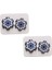 50 Adet Küçük Boş Kraft Kağıt Kulak Çıtçıt Küpe Ekran Kartları Etiketi Etiketi Takı Tutucu, 3.5x2.5cm (Beyaz) (Yurt Dışından) 3