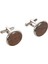 3D Ahşap Kravat Kare Kol Düğmeleri Moda Yay Düğün El Yapımı Set M162-135 (Yurt Dışından) 4