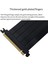 Pcıe 4.0 X16 Uzatma Kablosu 200MM 180° Esnek Pcıe Konnektör Uzatma Kablosu (Yurt Dışından) 5