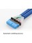 50CM Pc Anakart 20 Pin Çift USB 3.0 Portu Express Kablo Anakart 2 Usb3.0 Panel Braketi Uzatma Kablosu Mavi (Yurt Dışından) 4