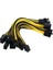 10 Adet 8 Pin Pcıe Çift Pcıe 8 (6 + 2) Pin Güç Kablosu Anakart Grafik Kartı Pcı-E Gpu Güç Ayırıcı Gpu Güç Kablosu (Yurt Dışından) 2