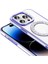 iPhone 14 Pro Max Kılıf Pırlanta Taş Tasarımlı M-Safe Şarj Özellikli Karetta Silikon Kapak 2