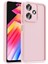 Infinix Hot 30i Kılıf Kamera Korumalı Alt Ananas Kapak - Pembe 1
