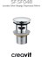 Lavabo Sifon Başlığı (Taşmasız) 54MM 2