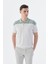 Mint Beyaz Slim Fit Fermuarlı Polo Yaka T-Shirt 1