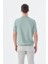 Mint Slim Fit Bisiklet Yaka Triko T-Shirt 4