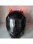 Motosiklet Işıklı Kask Boynuzu,ışıklı Şeytan Boynuzu Pil Dahil 1