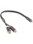 Rca Erkek Kablo 2rca Dişi Ses Kablosu 2 Rca Erkek Ayırıcı Aux Kablosu Tv Pc DVD Hoparlör Ses Amplifikatörleri Subwoofer (Yurt Dışından) 2