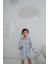 Sunday Kırmızı Biyeli Mavi Unisex Çocuk Şort Pijama Altı 4
