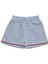 Sunday Kırmızı Biyeli Mavi Unisex Çocuk Şort Pijama Altı 5