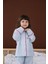 Sunday Kırmızı Nakışlı Mavi Unisex Çocuk Uzun Kollu Pijama Üstü 2