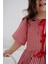 Bows In Red Kırmızı Ekoseli Balon Kollu ve Fiyonklu Kız Çocuk Pijama Üstü 3