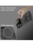 Samsung Galaxy S24 Fe ile Uyumlu Kılıf Joy Joy Stand Olabilen Lens Korumalı 360° Derece Dönen Halak Yüzük Aparatlı Kapak Lacivert 5
