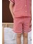 Check Kırmızı Ekoseli ve Beyaz Paça Detaylı Erkek Çocuk Pijama Altı 1