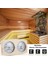 Ahşap Sauna Termometresi ve Higrometresi, Duvara Monte Spa Aksesuarı (Yurt Dışından) 4