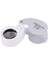 40 x 25MM Cam Mercekli Mücevher Büyüteci Led-Gümüş (Yurt Dışından) 3