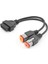 Harley Davidson 6pin'den 16PIN'E Obd 2 Uzatma Kablosu Için 4pin (Yurt Dışından) 2