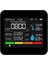 9ın1 Bt Hava Kalitesi Monitörü Zaman/tarih Co2 Tvoc Hcho Pm2.5 Pm1.0 PM10 Sıcaklık Nem Algılama Desteği App Kontrolü (Yurt Dışından) 1