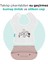 2-in-1 Katlanır Mama Önlüğü / Powder Pink 3
