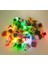 Ledli Yanıp Sönen Kalp Terlik Süsü Üç Boyutlu/ışıklı 3D Charm/jibbitz 3