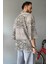 Oversize Fakir Kol Jakarlı Gömlek 3