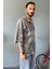 Oversize Fakir Kol Jakarlı Gömlek 4