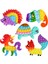 No.2 Tarzı Çocuklar Için Pop Kawaii Fidget Oyuncaklar - Basma Kabarcık Paketi - Basit Dimple Dinozor Unicorn Hediye (Yurt Dışından) 3