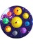 No.7 Tarzı Sekiz Gezegen Çocuklar Fidge Oyuncak Anahtarlık Erken Eğitici Duyusal Oyuncak Balon Seti Anksiyete Fidget Oyuncak Çocuklar Için (Yurt Dışından) 4