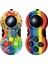 No.5 Tarzı Renkli Masaüstü Flip Parmak Fidget Pedleri Duyusal Oyuncak Basınç Giderici Anti- Kavrama Silikon Düğme Parmak Oyuncağı (Yurt Dışından) 3