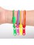Zipper Bileklik Fidget Oyuncak Seti El Oyunları Çocuklar Için Renkli Adhd Duyusal Oyuncaklar Parti Malzemeleri (Yurt Dışından) 4