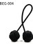 No.4 Tarzı Begleri Fidget Oyuncak Kaygı Boncukları Saf Bakır Kaplama Parmak Beceri Paracord Ekstrem Parmak Hareket Oyuncakları Çelik Top (Yurt Dışından) 1