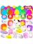 FHJRL-004 Stili Fidget Oyuncaklar Paketi Güzellik Paskalya Advent Takvimi Makyaj Oyuncak Set Kutu Oyuncak Çocuk Hediyesi (Yurt Dışından) 1