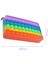 20X11X3.3CM Bir Stil Mektuplar Kelimeler Anti- Popit Basınç Giderme Oyunu Çocuklar Çocukları Fidget Oyuncakları (Yurt Dışından) 1