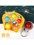 YJ630-HUANGSE Stili Parmak Oyuncağı Pop It Anime Kawaii Noel Ağacı Kolye Parmak Balon Patlatma Silikon Halloween Anahtarlık Düğüm Oyuncak (Yurt Dışından) 1