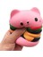 SW-HSDG-117 Stili Çocuklar Için Yavaş Yükselen Sıkıştırılabilir Oyuncak Donut Patlamış Mısır Doğum Günü Pastası Süt Çayı Milkshake Hamburger Kremalı Dondurma Oyuncakları (Yurt Dışından) 5