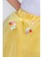 Ponpon Aksesuarlı Bayramlık Kız Çocuk Etek M00726 Sarı 3